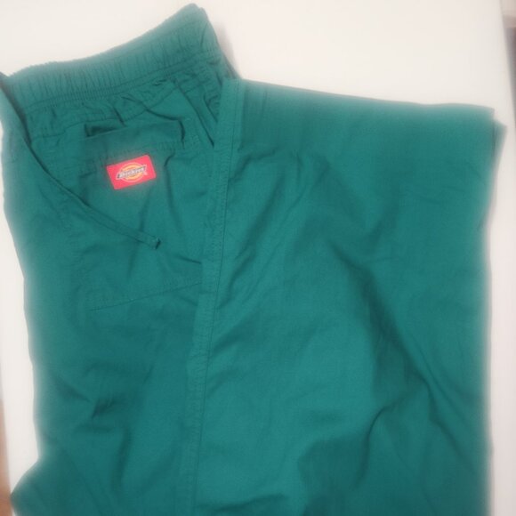 Dickies *** 2-piece Scrub Set, Turquoise, in size XL/Tall NWOT - Picture 7 of 12
